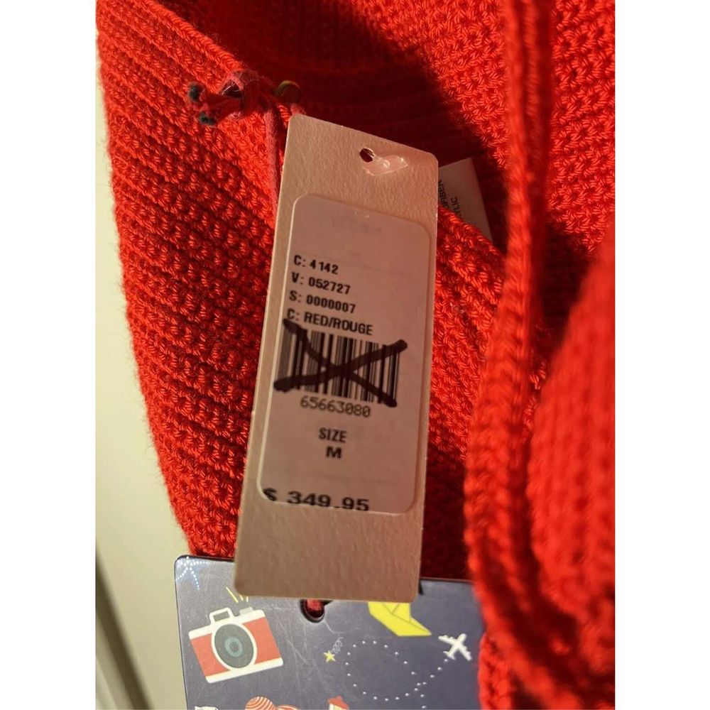 New Anthropologie x Emily In Paris Red Chouchou Ruffle Dress sz M - Picture 8 of 10